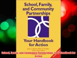School Family and Community Partnerships: Your Handbook for Action FREE DOWNLOAD BOOK