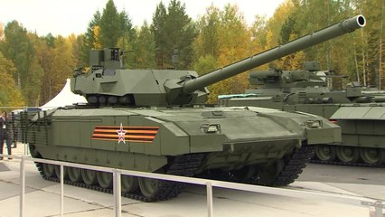 Up Close and Personal With Russia's Futuristic Tank - The T-14 Armata
