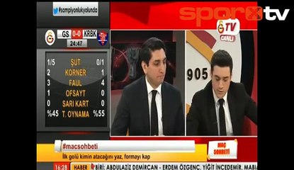Yasin'in golü GS TV'yi ayağa kaldırdı!
