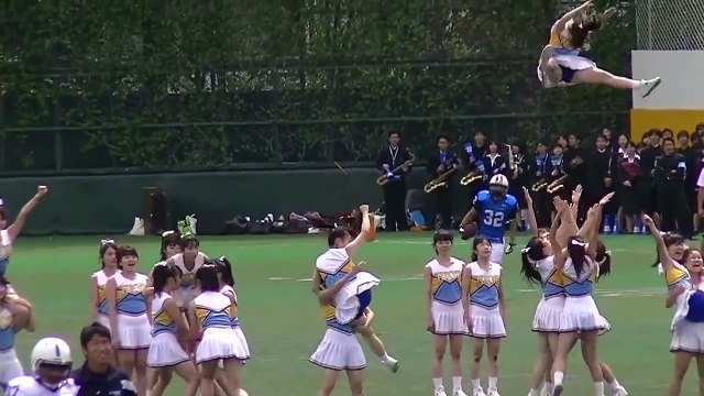 東京大学チアリーダーのハーフタイムショー 20130907