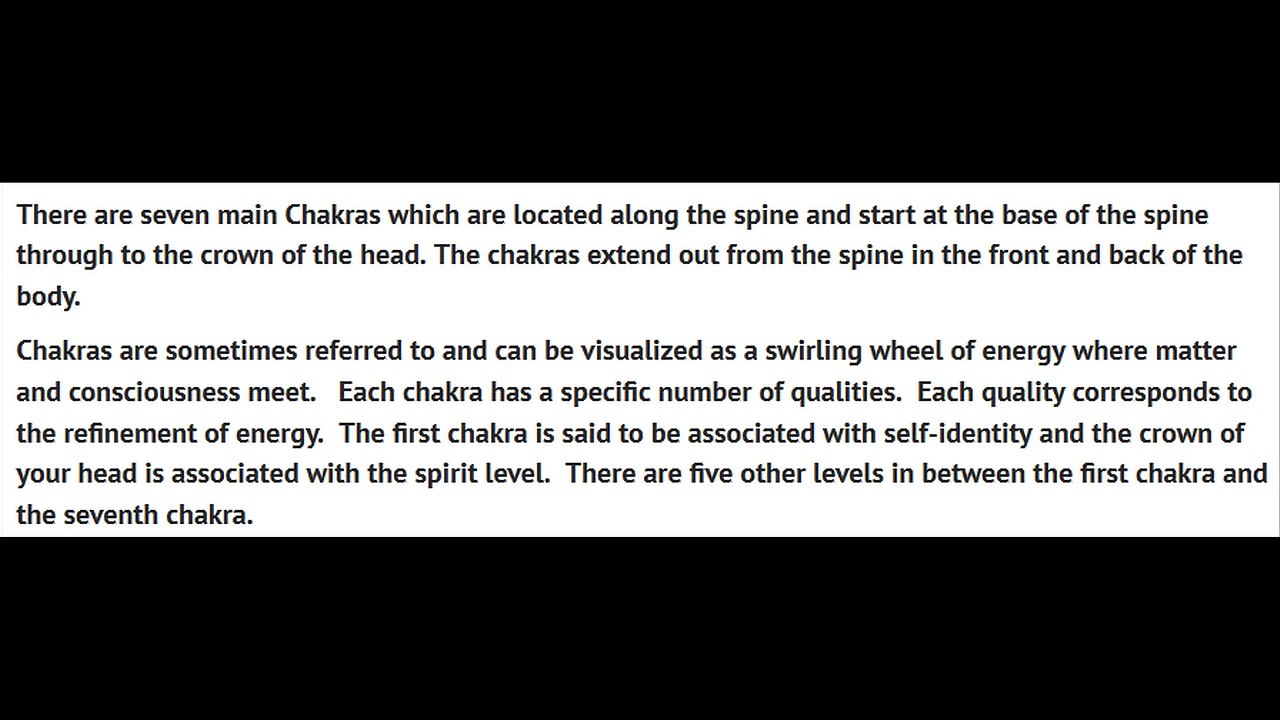 [GET] Chakras: Guide and Opening