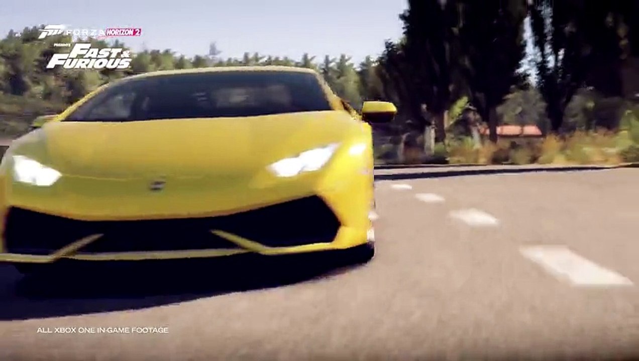 Action of Fast & Furious 8 in Forza Horizon