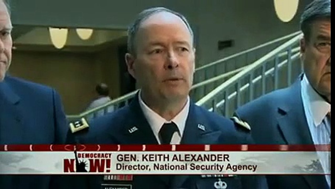 James Bamford on NSA Secrets, Keith Alexander's Influence &Massive Growth of Surveillance, Cyberwar