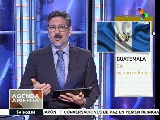 Congreso de Guatemala pospone la elección del vicepresidente