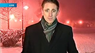 TV3 News Ireland Stephen reports from coldest part of Ireland 7th Jan
