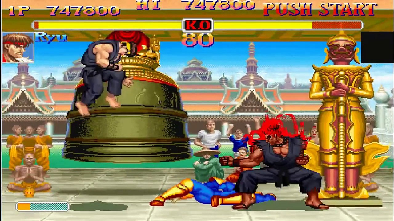 Super Street Fighter II Turbo Akuma Fights Vol. 2 (Arcade / 1994) 4K 60FPS  