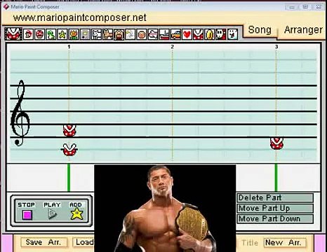 Mario Paint - Monster (Batista WWE Theme)