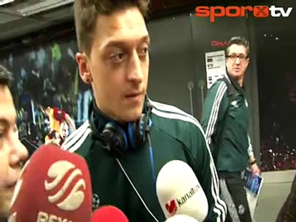 Mesut Özil: "Atmosfer çok güzeldi"