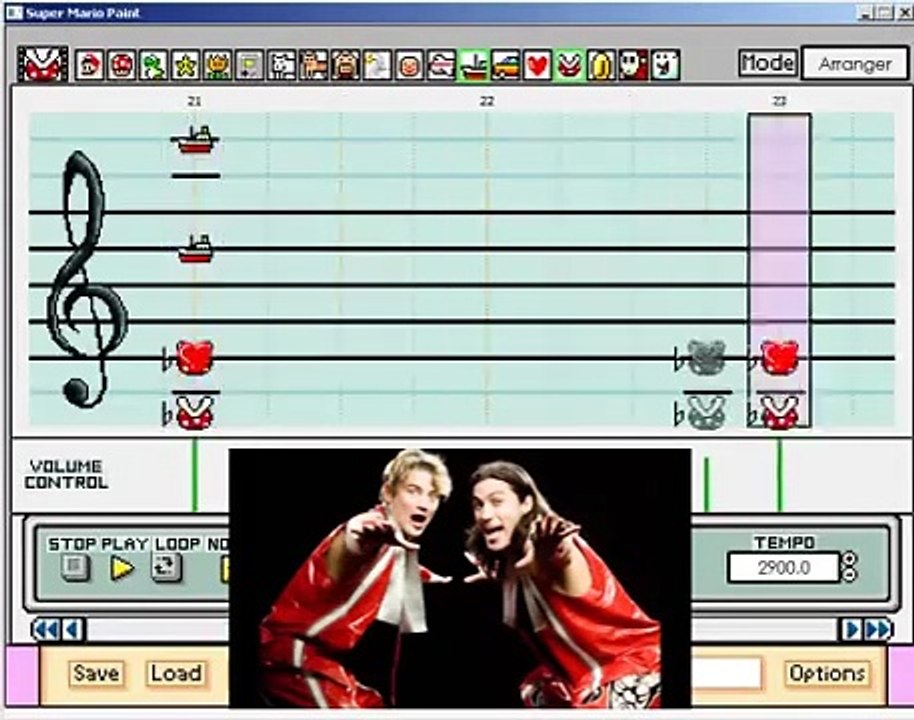 Mario Paint - "New Rockers" (Paul London & Brian Kendrick WWE Theme)