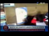 17ABR 1511 TV8 HUÁNUCO  MAESTRA HACE DRAMÁTICO LLAMADO PARA AYUDAR A LA I E  32845 DE SHAPRAY