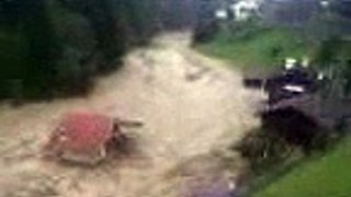 Hochwasser in Strengen Tirol