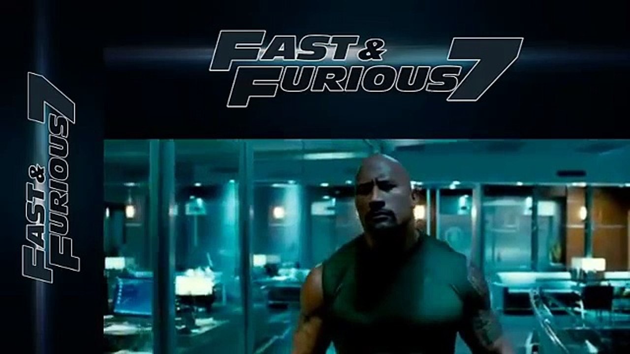 Rápidos y Furiosos 7 (Fast and Furious 7) Agente Hobbs vs Shawn