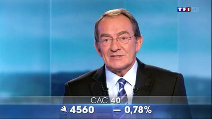 L'hommage de Jean-Pernaut à Claire Chazal à la fin du JT de 13 heures