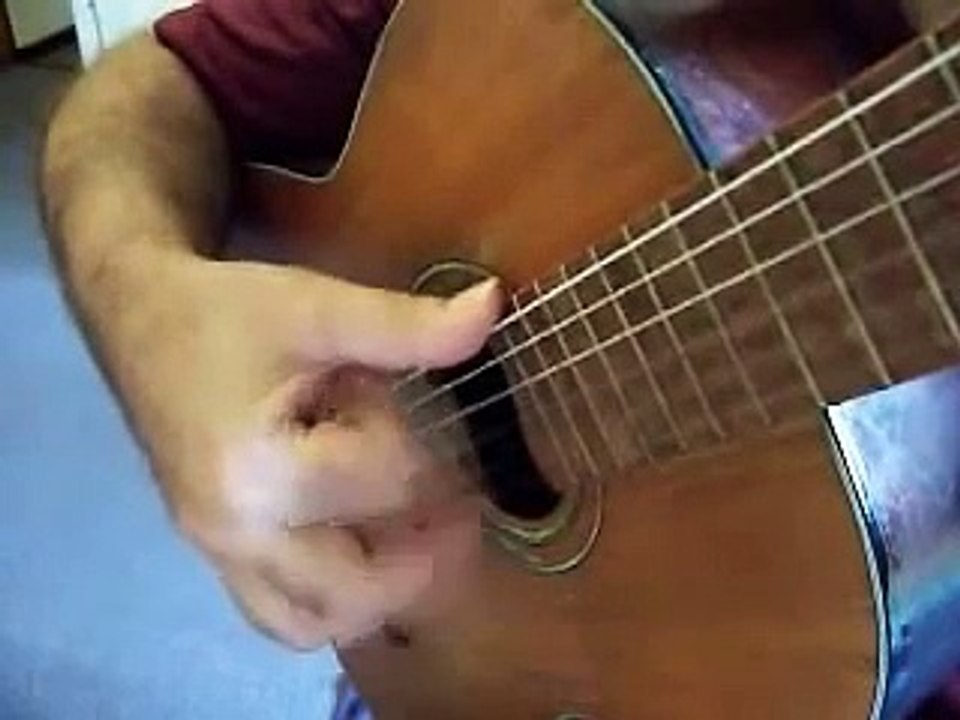 Flamenco guitar lesson - Index strokes