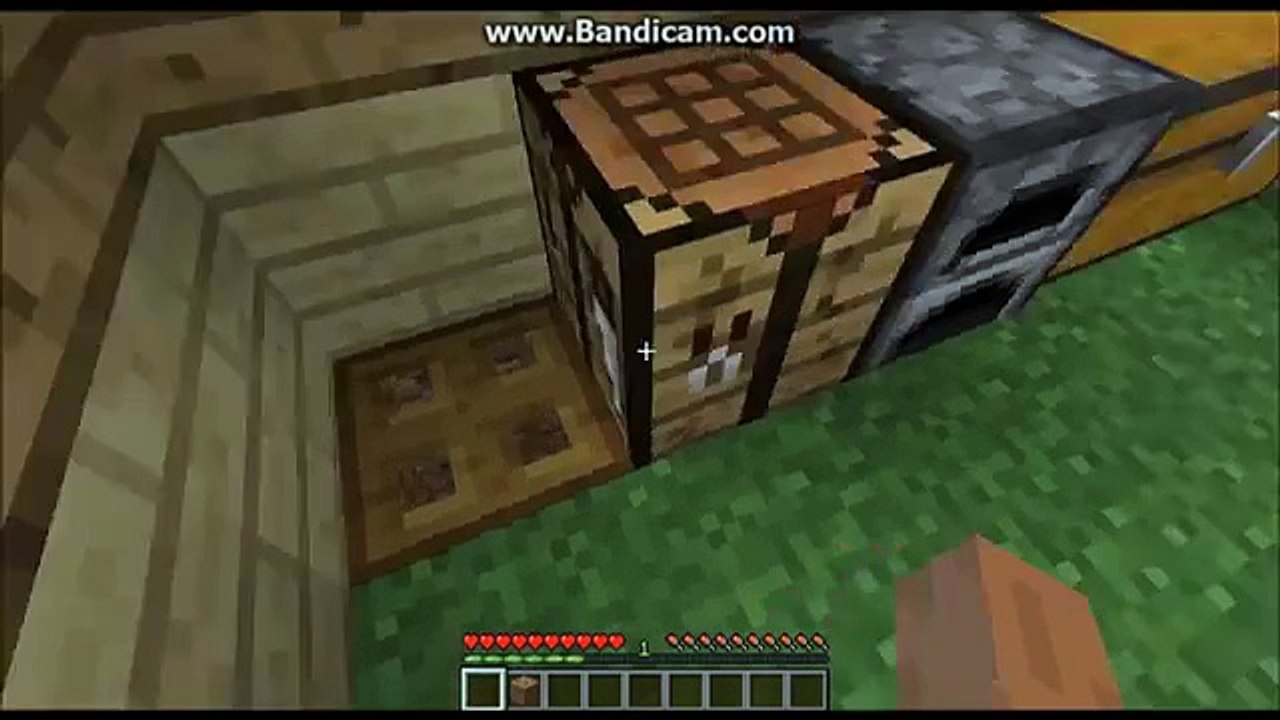 How to make the simplest trash bin in Minecraft - video Dailymotion