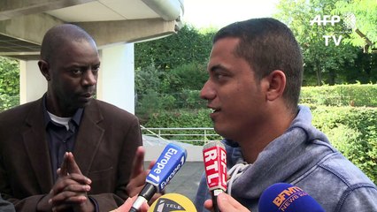 La maire de Paris accueille des réfugiés du Moyen-Orient