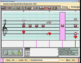 Mario Paint - "American Dream" (Dusty Rhodes WWE Theme)