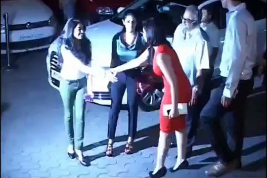 Sridevi and Parineeti Chopra at the screening of SHIRIN FARHAD KI TOH NIKAL PADI