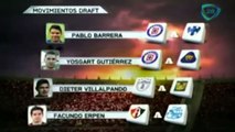 Los movimientos más destacados en el Draft rumbo al Clausura 2015