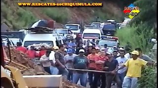 DERRUMBES CARRETERA A IPALA CHIQUIMULA