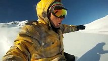 snowboard go pro 2012 val louron PYRÉNÉES
