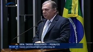 Tasso Jereissati analisa situação da economia brasileira