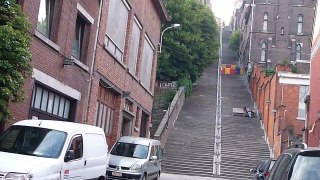 CERTAINLY THE MOST EXTREME STEPS IN THE WORLD LIEGE WALLONIA BELGIUM