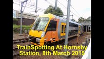 TrainSpotting At Hornsby Station, 8th March 2015