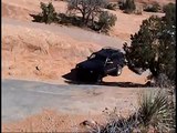 Jeep cherokee XJ on tipover challenge