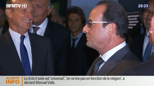 Quand François Hollande fait des blagues - ZAPPING ACTU HEBDO DU 12/09/2015