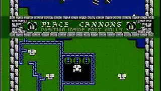 Rampart - NES Gameplay