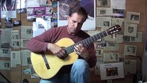 La Catedral prelude by A. Barrios, classical guitar