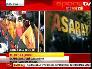 Galatasaray kafilesi Florya'dan ayrıldı!...