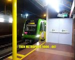 Trenes 6,7,8,9,10 Metropolis--Pruebas---Metro de LIMA-- Estac. M. Pumacahua