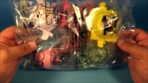 2014 SPONGEBOB SQUAREPANTS SET OF 6 BURGER KING SOCCER BALL'S KID'S MEAL TOY'S VIDEO REVIE