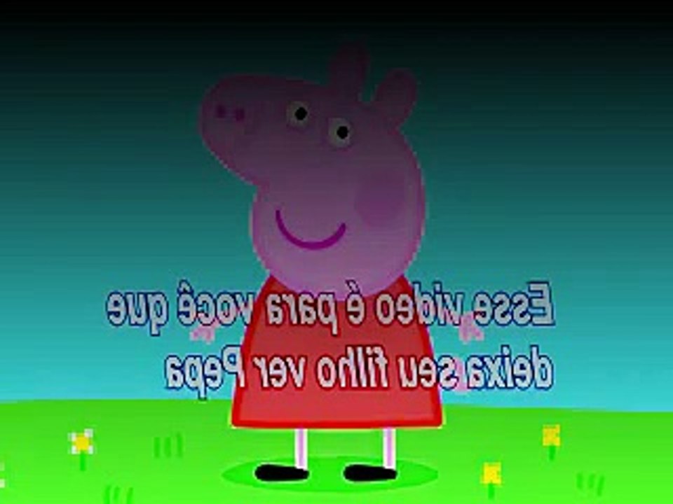 Pepa Pig mensagem subliminar