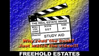 Freehold Estates from RealEstateStudyAids.com