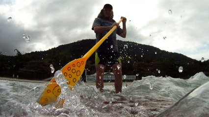 Navegando nos mares reciclados, Ubatuba, SP, Brasil