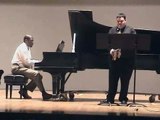PVAMU Senior Recital - IV - Aria for Alto Saxophone and Piano
