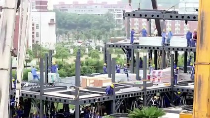 Ark Hotel - Construção de edifício de 15 andares em 6 dias