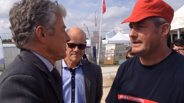 Les revendications des pompiers volontaires