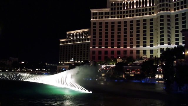 Dancing waters Bellagio, Las Vegas
