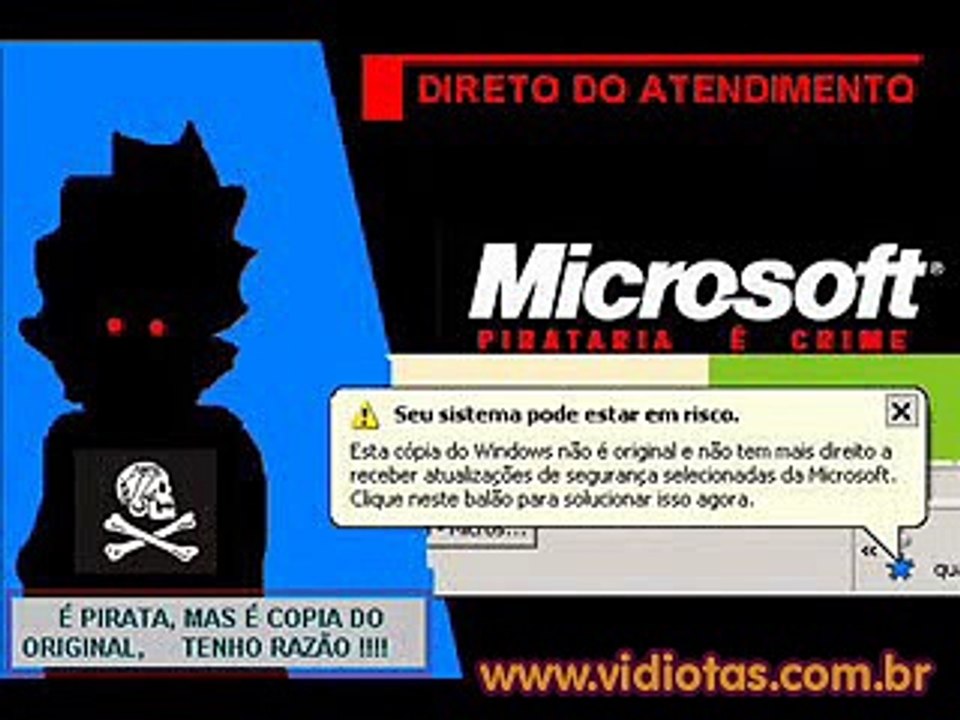 Microsoft X Mulher Pirateira