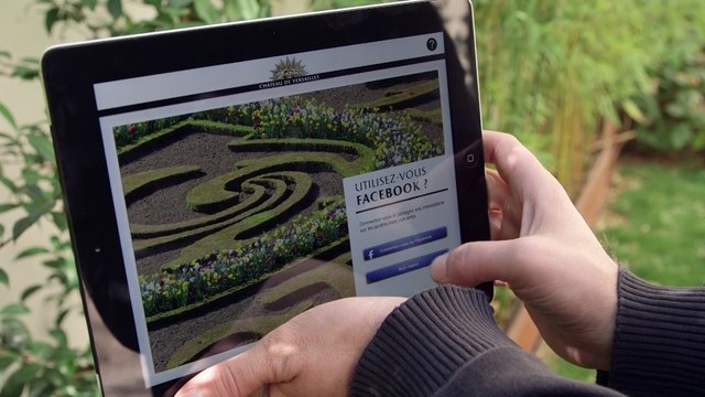 Dossier Le numérique au service des Musées : L'application Jardins de Versailles