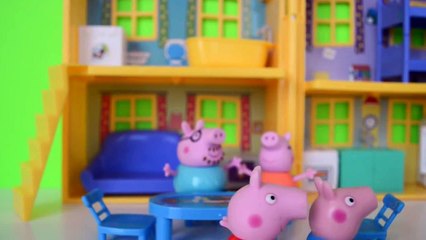 Pig George Familia Peppa Pig em Sua Nave Espacial ONDE O GEORGE FOI Completo em Portugues