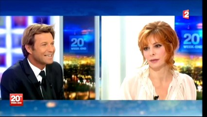 Mylène Farmer au JT de France 2