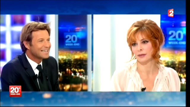 Mylène Farmer au JT de France 2