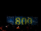 Cambridge 800th Anniversary celebrations light show!!! 17th/Jan/2009