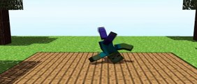Steve vs Zombie Breakdance Battle - Minecraft Animation