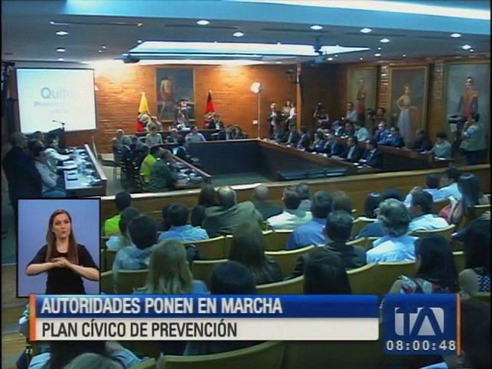 Planificación de acciones para ayudar a las zonas afectadas por la actividad del Volcán Cotopaxi